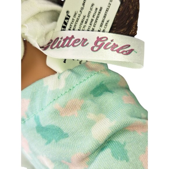 Glitter Girls 14-Inch Pixie Doll Bunny Sleepover Pajama Loungewear Brunette Bow - Picture 5 of 7